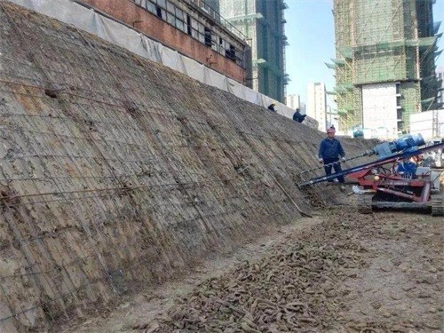 清涧建筑边坡支护